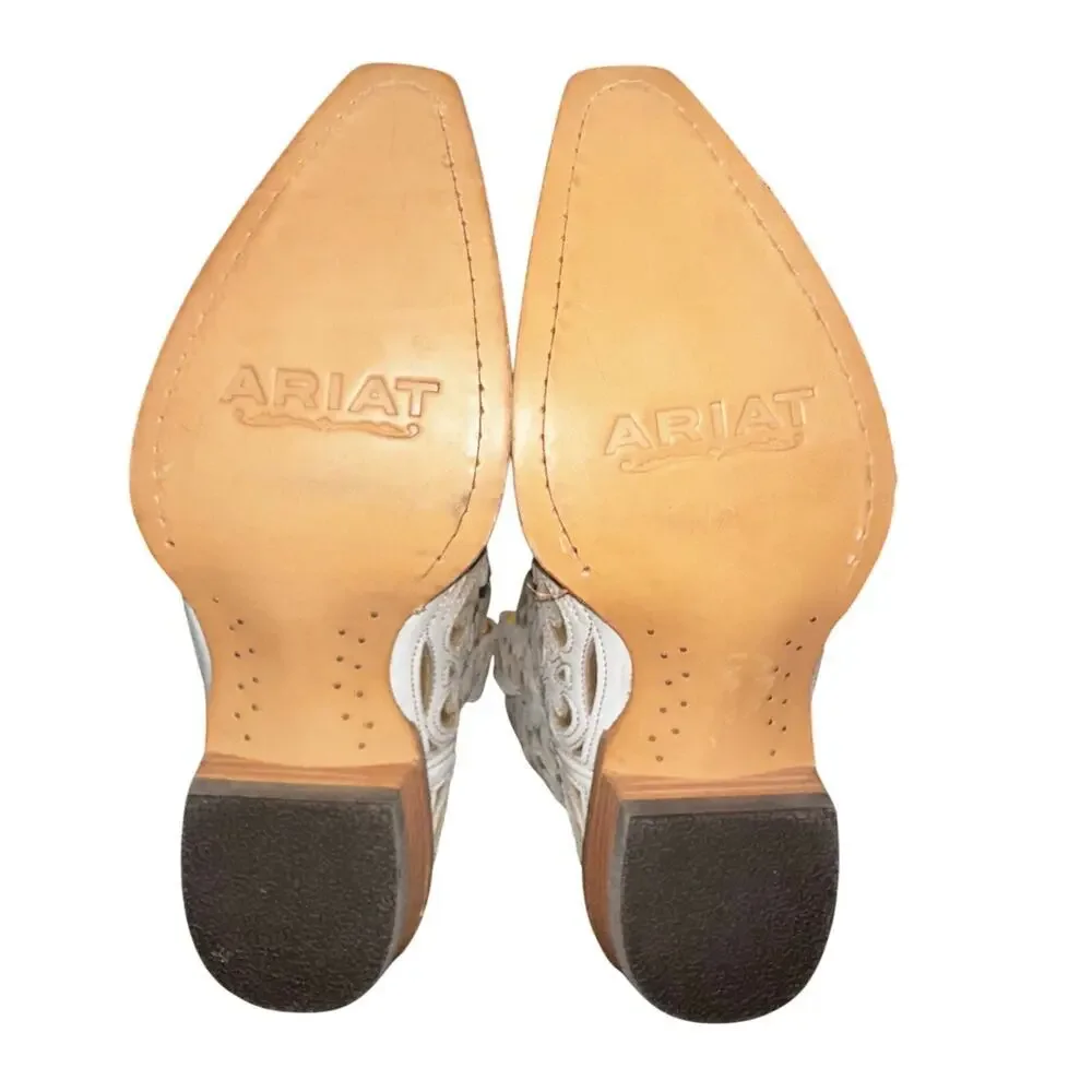 NWOB ARIAT WOMEN'S VALENTINA WESTERN BOOTIES - SNIP TOE Sz 7